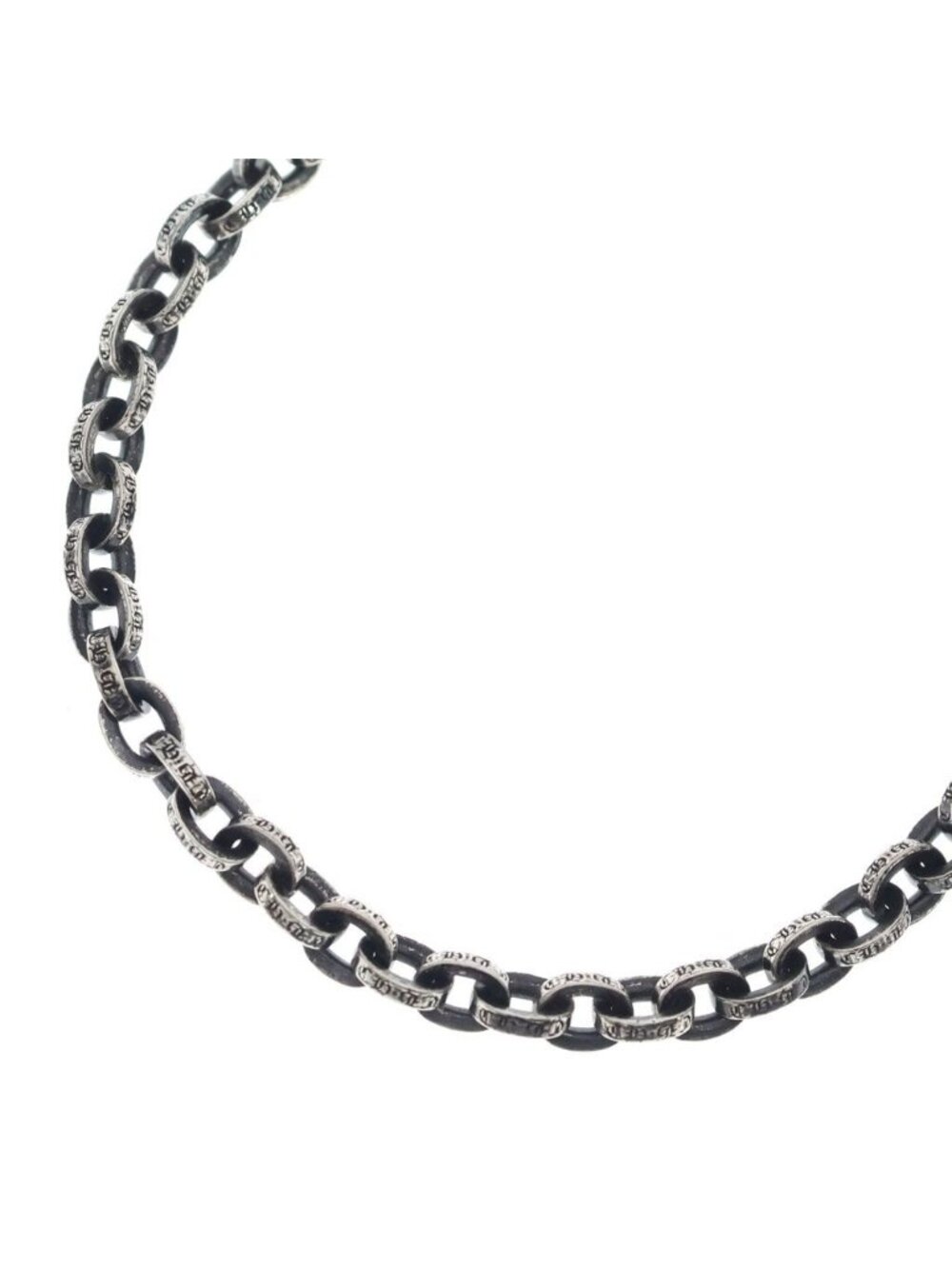Chrome Hearts Paper Chain 20 Necklace Silver